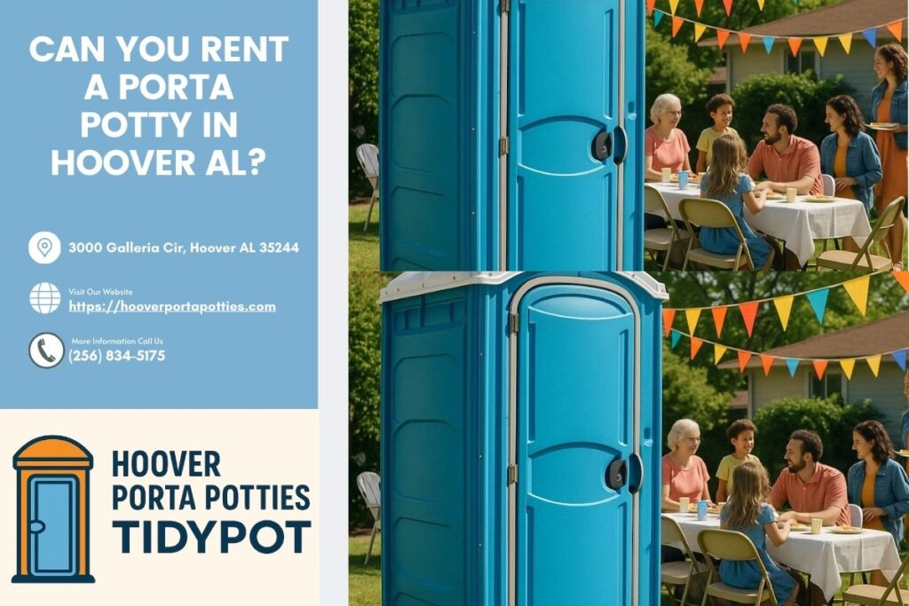 Can You Rent A Porta Potty in Hoover AL
